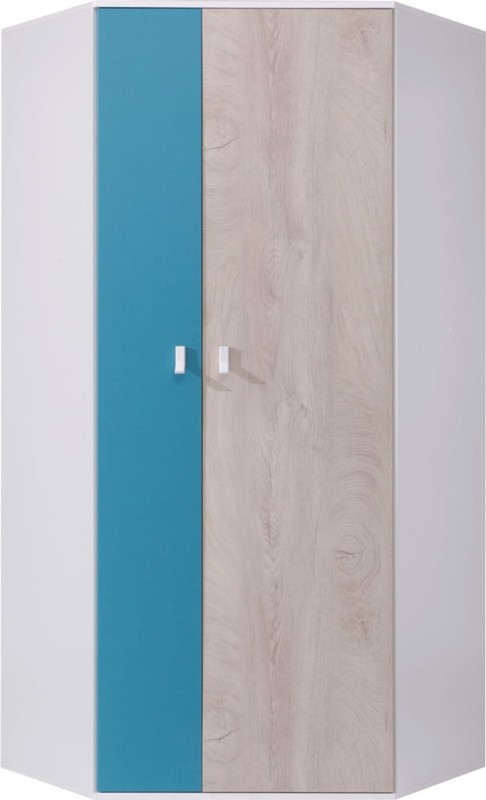 Szafa Planet Szerokość 90 cm biały lux / dąb / morski Meblar System 2 Tradycyjna Do salonu