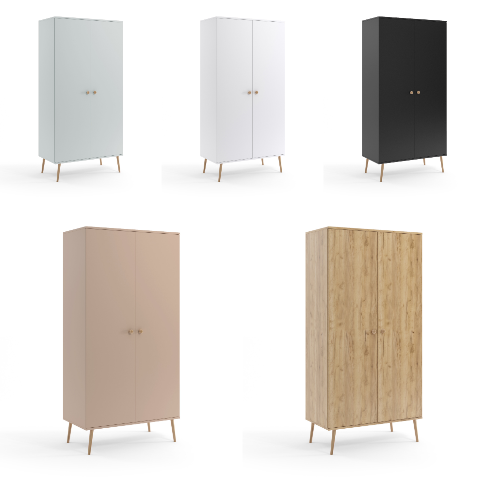 Szafa BALI Półka Drążek Do Salonu Pokoju w Stylu Skandynawskim BOHO Szerokość 1500 cm Wysokie Drewniane Nóżki Oryginalne Uchwyty Jutowe Nowoczesna Kolory.png