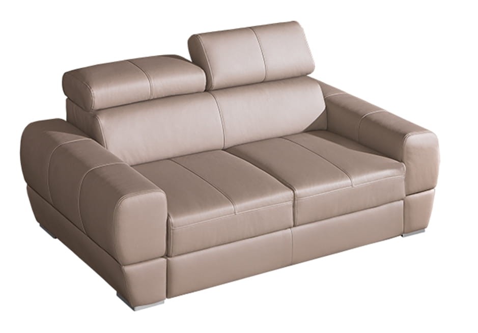 Kanapa 2 VENTO Do Salonu Nowoczesna Wysoka jakość Do Salonu Pokoju Regulowany Zagłówek Przeszycie na Siedzisku Nowoczesny