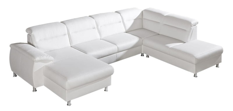 Narożnik 1 SCANDI Do Salonu Nowoczesna Wysoka jakość Funkcja spania Pokoju Regulowany Zagłówek Przeszycie Nowoczesny