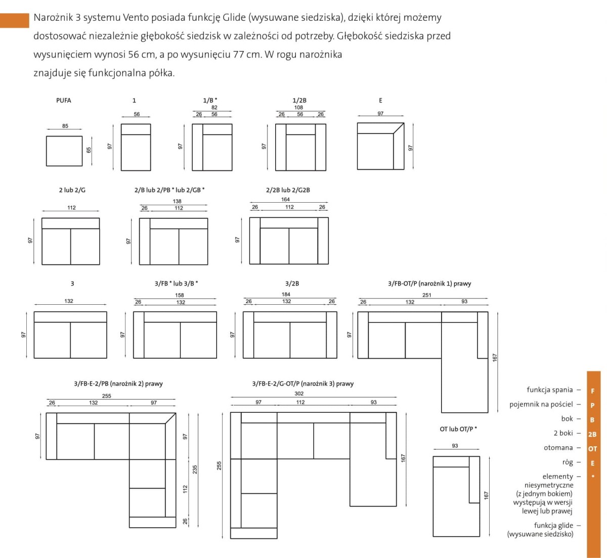 MEBLE TAPICEROWANE MODUŁOWE VENTO WYMIARY RYSUNEK TECHNICZNY.jpg