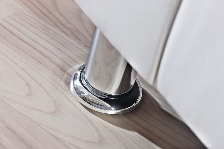 Narożnik 1 SCANDI Do Salonu Nowoczesna Wysoka jakość Funkcja spania Pokoju Regulowany Zagłówek Przeszycie Nowoczesny