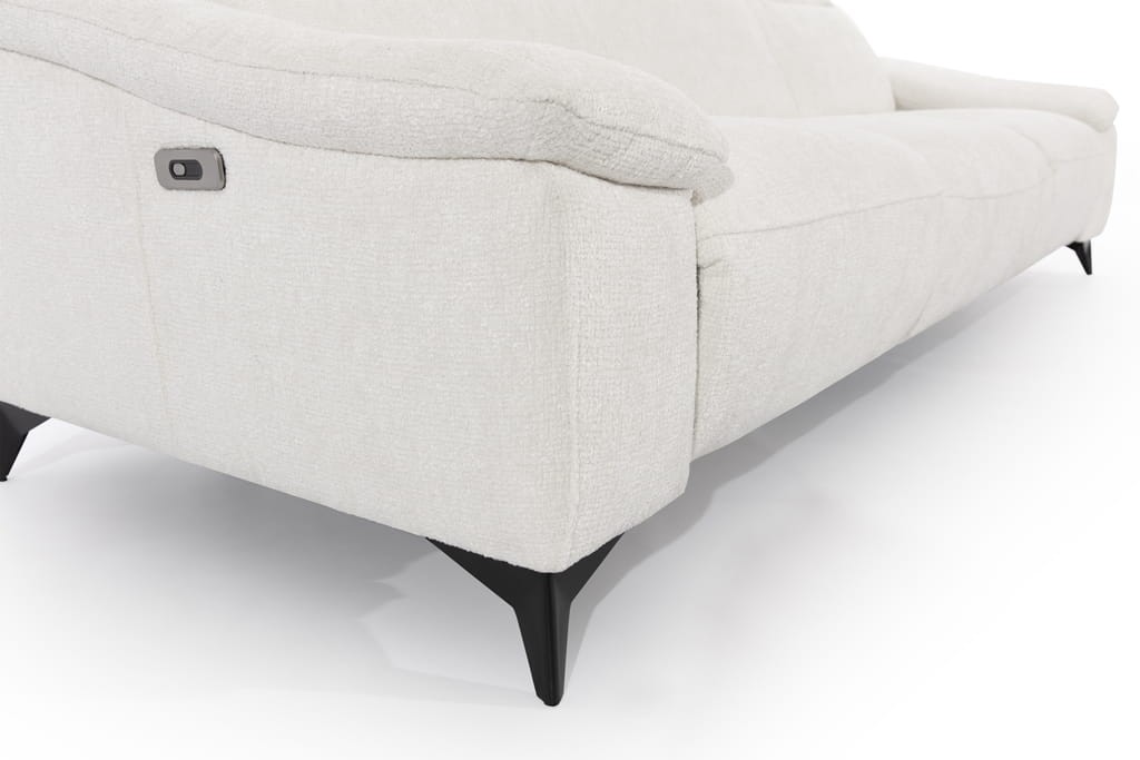 Modułowa Trzyosobowa Sofa GRAPPA Zdjęcie Prezentujące Czarne Nóżki