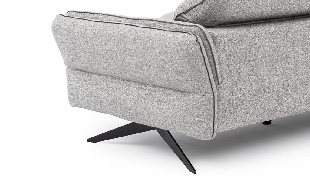 Zdjęcie Prezentujące Czarne Nóżki B Narożnika MARBELLA  O+3B