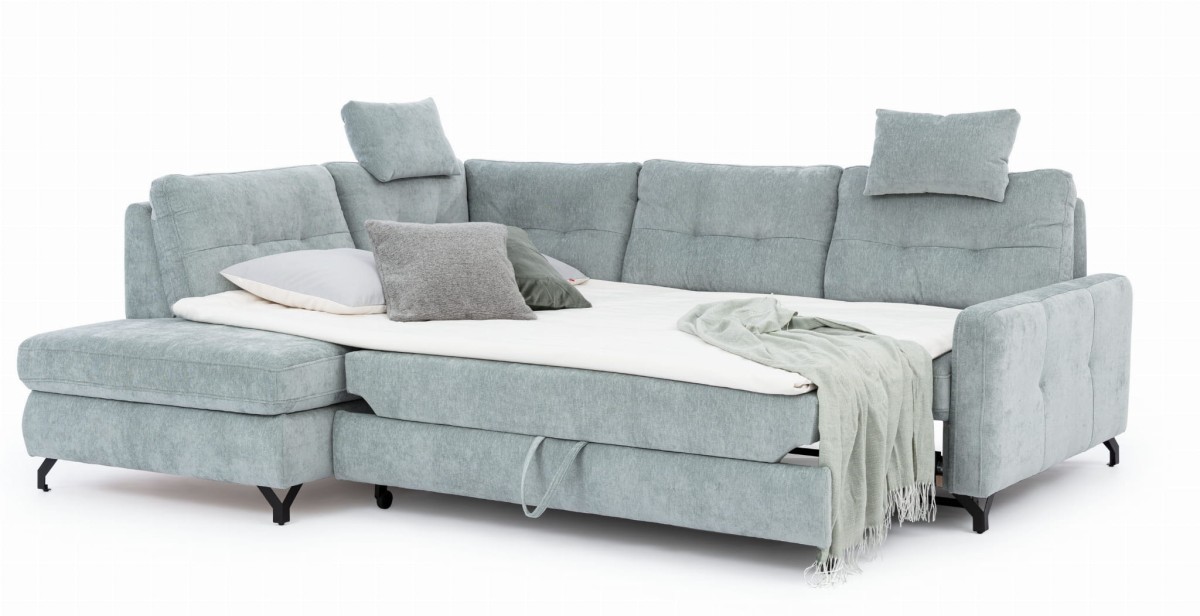 Narożnik NAVE 2 Zdjęcie Prezentujące Funkcję Spania