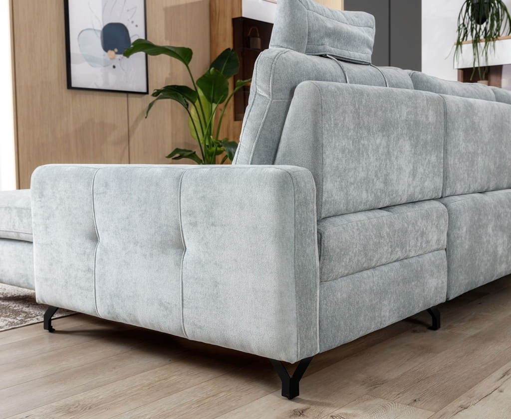 Nowoczesny Narożnik NAWE 2 Zdjęcie Prezentujące Podłokietnik