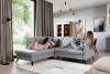Wygodny Narożnik 248 cm LUKKA 2 z Funkcją Spania Zdjęcie w Salonie lifestyle 2
