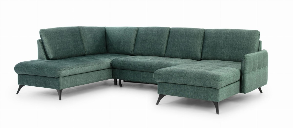 Wygodny Narożnik 330 cm LUKKA 4 na Białym Tle