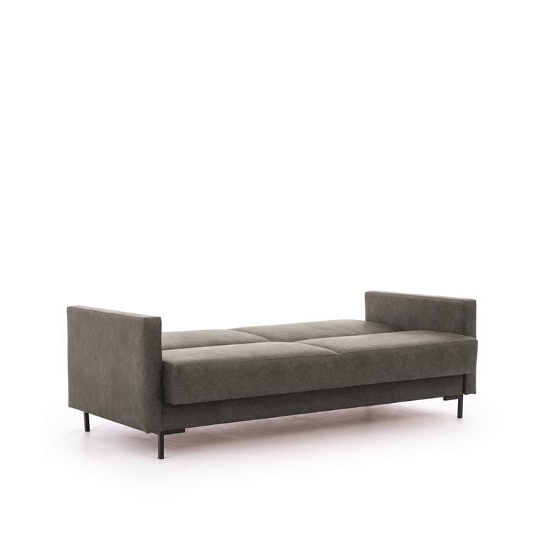 Wersalka SOLVO A  Funkcja Spania Nóżki czarne Manila Dark Grey.jpg