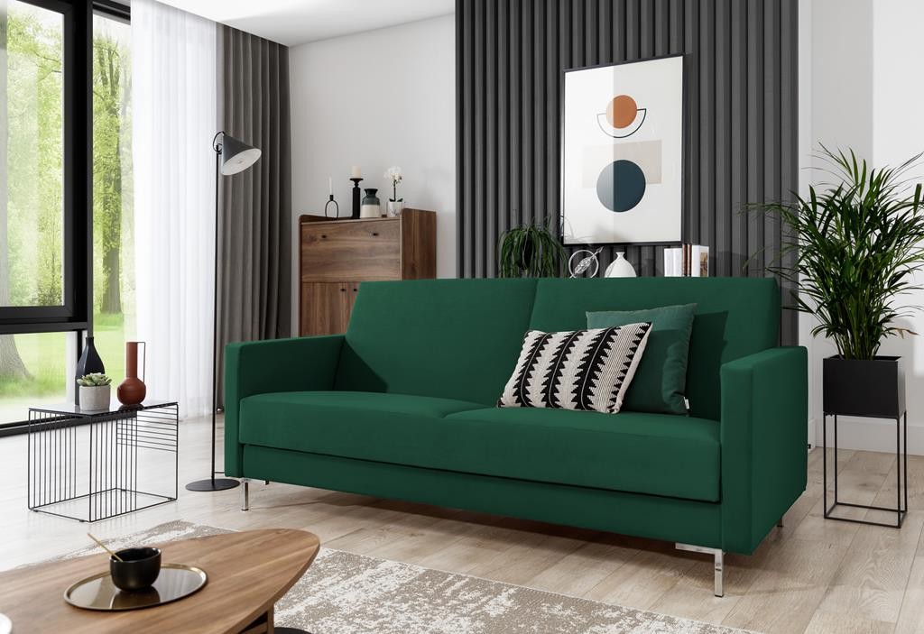 Wersalka SOLVO A Do Salonu Pokoju Modone 17034 nóżki chrom.jpg