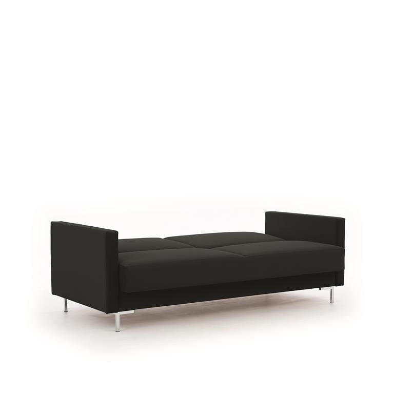 Wersalka SOLVO A Czarna Modone 17047 Funkcja spania nóżki chrom.jpg