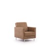 Fotel SOLVO A Do Salonu Pokoju Brązowy Manila Camel nóżki chrom_2.jpg