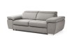 Dwuosobowa Popielata Szara Sofa 2 ROSSO 185 cm z Funkcją Spania do Salonu
