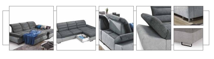 Zdjęcie Prezentujące Cechy Narożnika 1 ROMA 310 cm