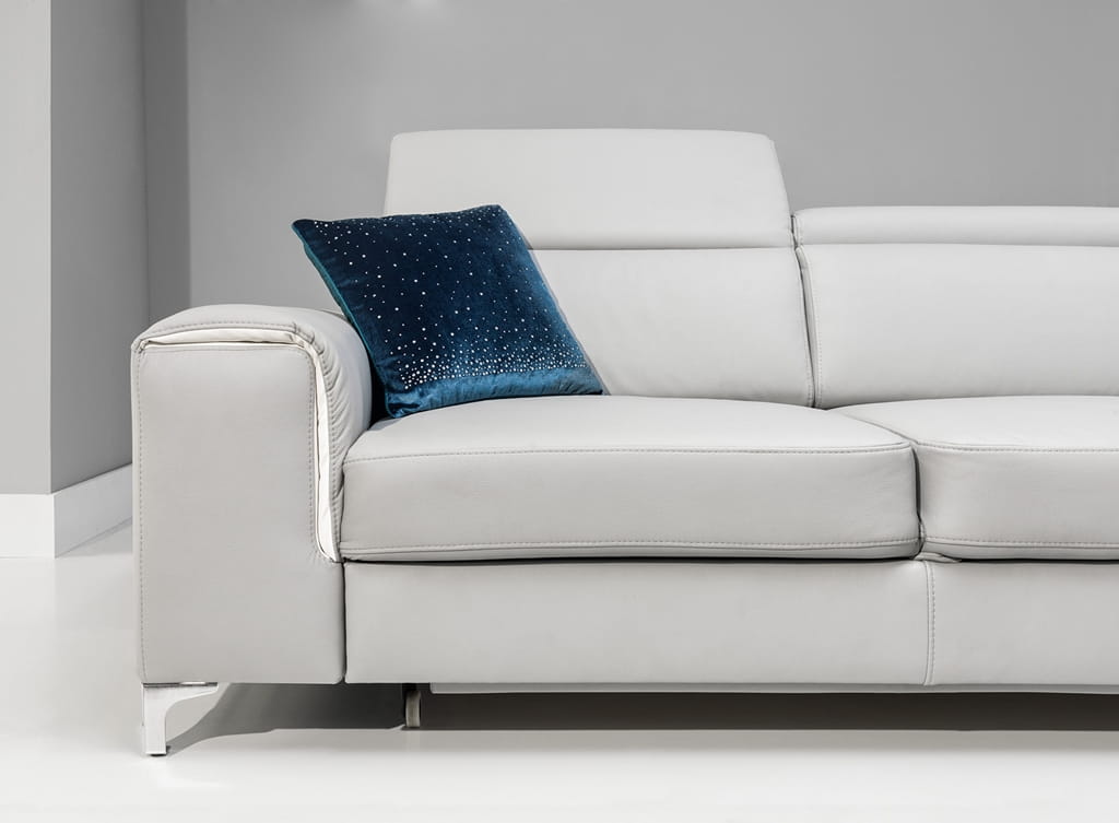 Zdjęcie Prezentujące Narożnik 2 GENOVA 280 cm w Aranżacji Salonu