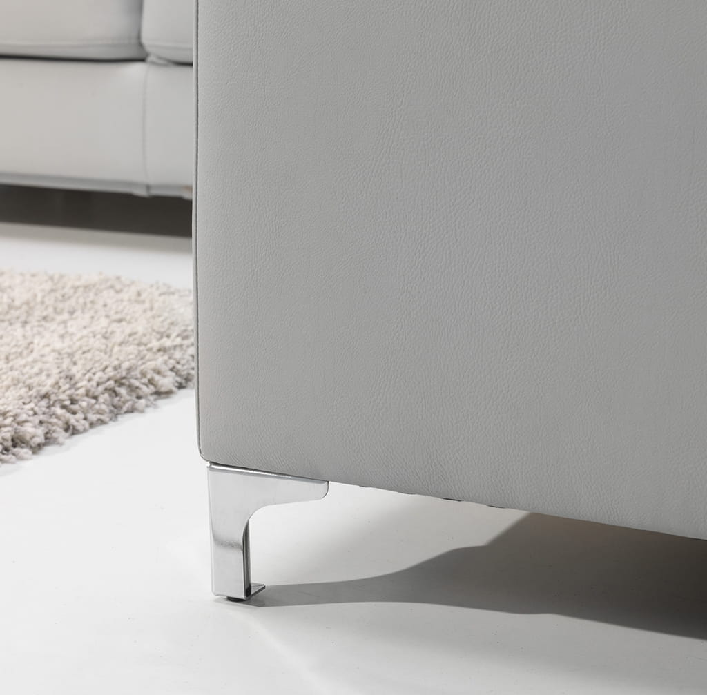 Zdjęcie Prezentujące Nóżki w Narożniku 2 GENOVA 280 cm w Aranżacji Salonu