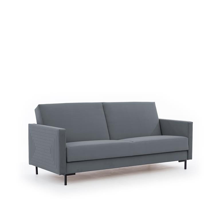 SOLVO WERSALKA B Do Salonu Pokoju Szara Modone 17046 nóżki czarne.jpg