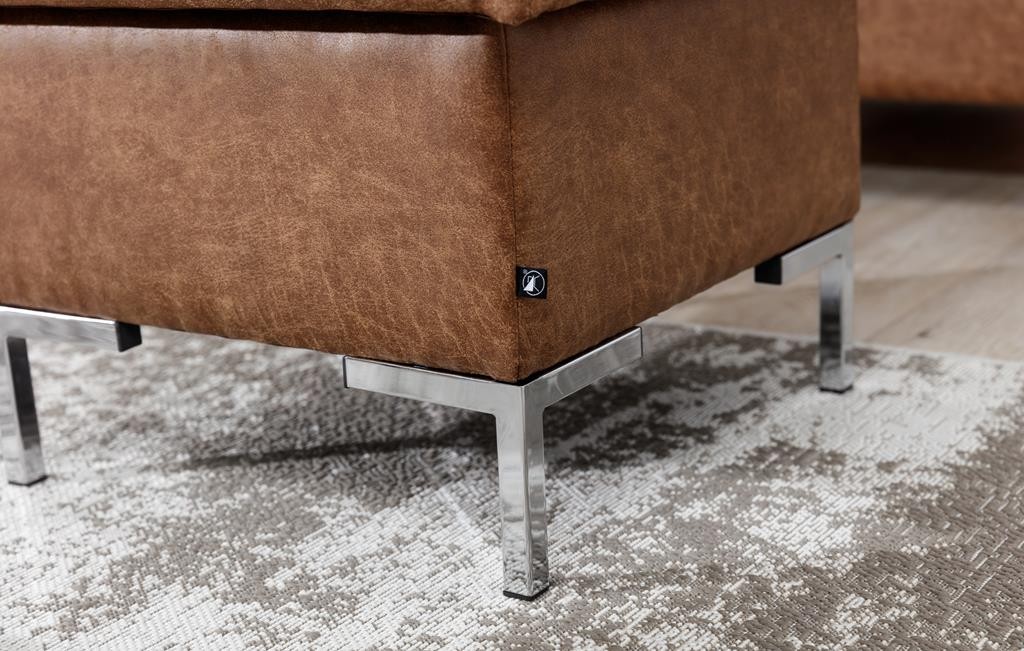 Pufa SOLVO B Do Salonu Pokoju Nóżki chrom.jpg