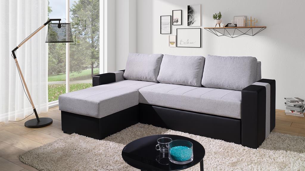 Narożnik Aden Do Salonu Pokoju Funkcja Spania Szary Aura 15 Soft 11.jpg