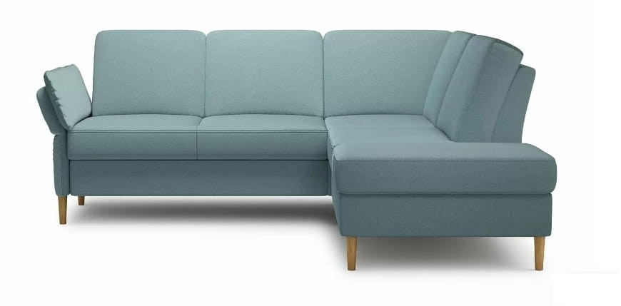 Prawostronny Narożnik 2 SORI 255 cm z Funkcją Spania i Pojemnikiem na Pościel