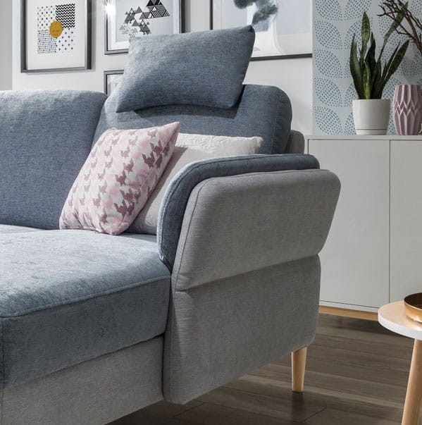 Zdjęcie Prezentujące Podniesiony Podłokietnik w Narożniku 2 SORI 255 cm