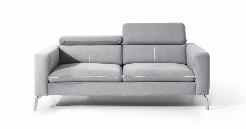 Dwuosobowa Sofa 2 AREZZA 190 cm z Regulowanymi Zagłówkami do Salonu