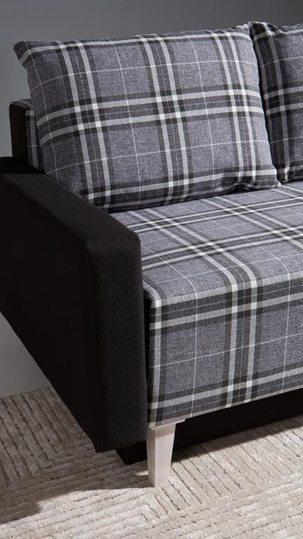 Sofa MEMONE Do Salonu Pokoju Wykonanie Gomez 12 Lobox 03 nóżki dąb biały