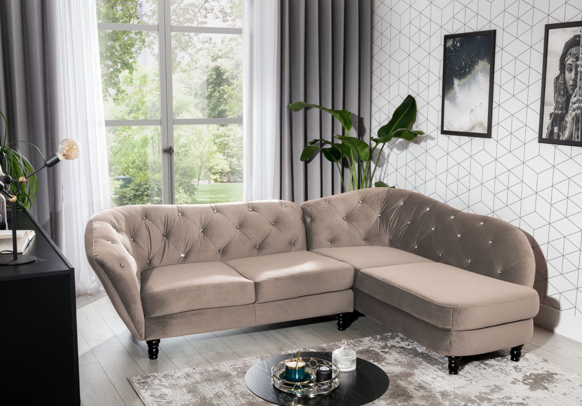 Nowoczesny Narożnik WENECJA 280 cm do Salonu