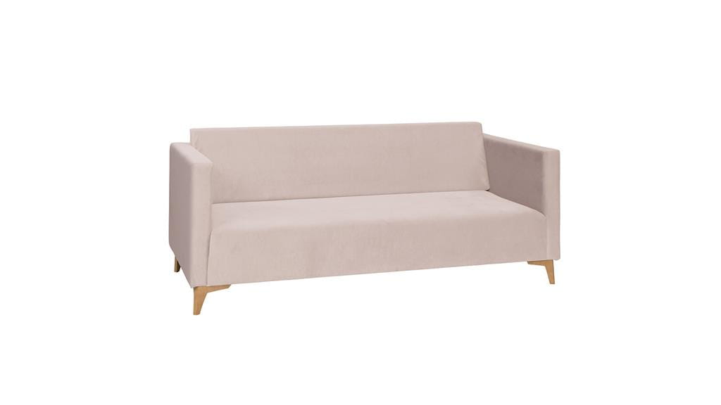 Sofa SZAFIR Do Salonu Pokoju Trzyosobowa beżowa Solo 251 nóżki  - dąb.jpg