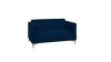Sofa SZAFIR Do Salonu Pokoju Dwuosobowa granatowa Solo 263 nóżki  - dąb.jpg