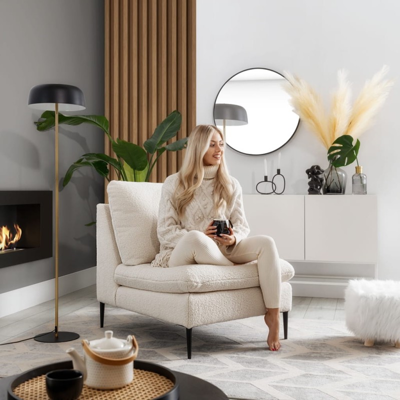 Komfortowy Fotel TODI Szerokość 76 cm w Salonie