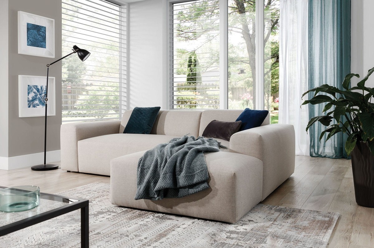 Narożnik ZEUS 1 Modułowy 250 cm Nowoczesny w Salonie