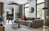 Modułowa Trzyosobowa Sofa ZEUS 285 cm w Aranżacji Salonu