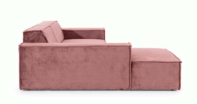 Zdjęcie Prezentujące Podłokietnik w Modułowym Narożniku FONDY 251 cm