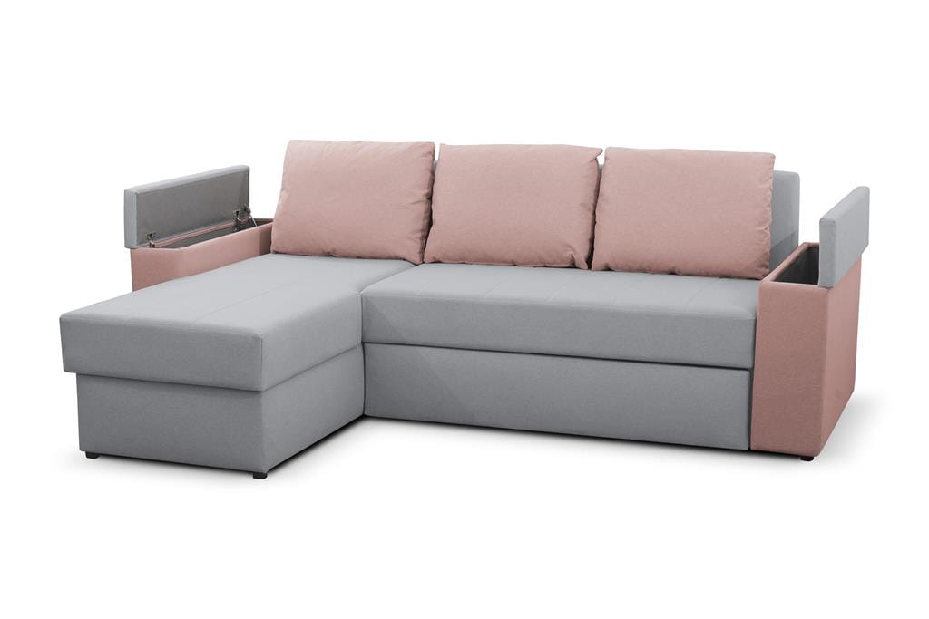 Narożnik HEROS Do Salonu Pokoju Funkcja Spania Caldo 16/6