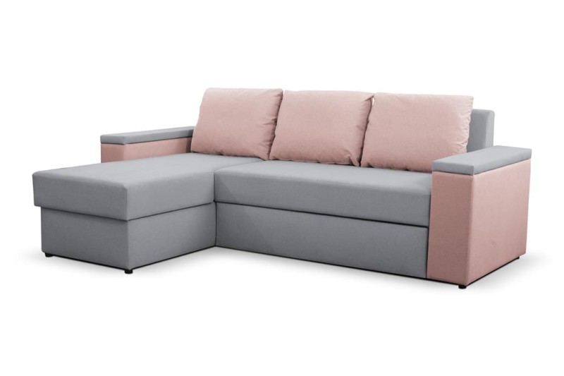 Narożnik HEROS Do Salonu Pokoju Funkcja Spania Caldo 16/6