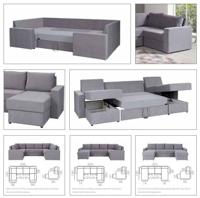 Narozniki DENVER BIS, Maxi, Plus Do Salonu Pokoju Funkcja Spania.jpg