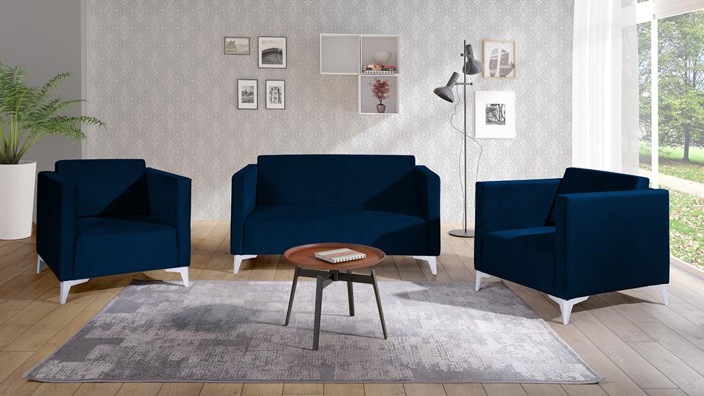 SZAFIR ZESTAW 2+1+1 granatowy Solo 263 nóżki  - biały połysk.jpg