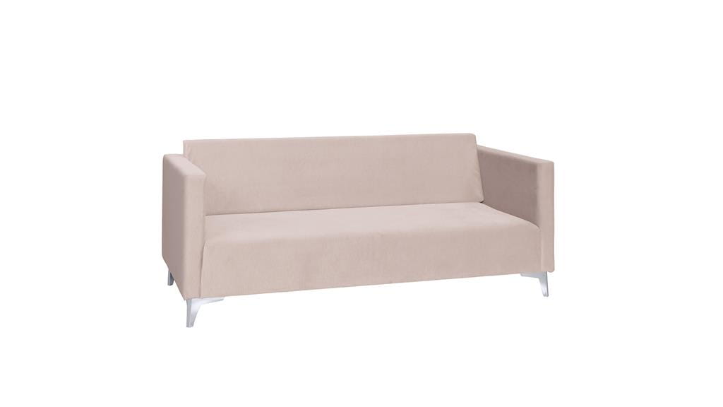 Sofa SZAFIR Do Salonu Pokoju Trzyosobowa beżowa Solo 251 nóżki - chrom.jpg