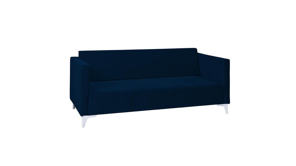 Sofa SZAFIR Do Salonu Pokoju Trzyosobowa granatowa Solo 263 nóżki - biały połysk.jpg