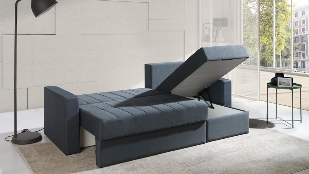 Narożnik INES Do Salonu Pokoju Funkcja Spania