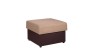 Pufa GORDIA Do Salonu Pokoju Z Pojemnikiem Brązowa Lux 02/Soft 66