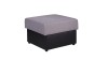 Pufa GORDIA Do Salonu Pokoju Z Pojemnikiem Szara Lux 05/Soft 11