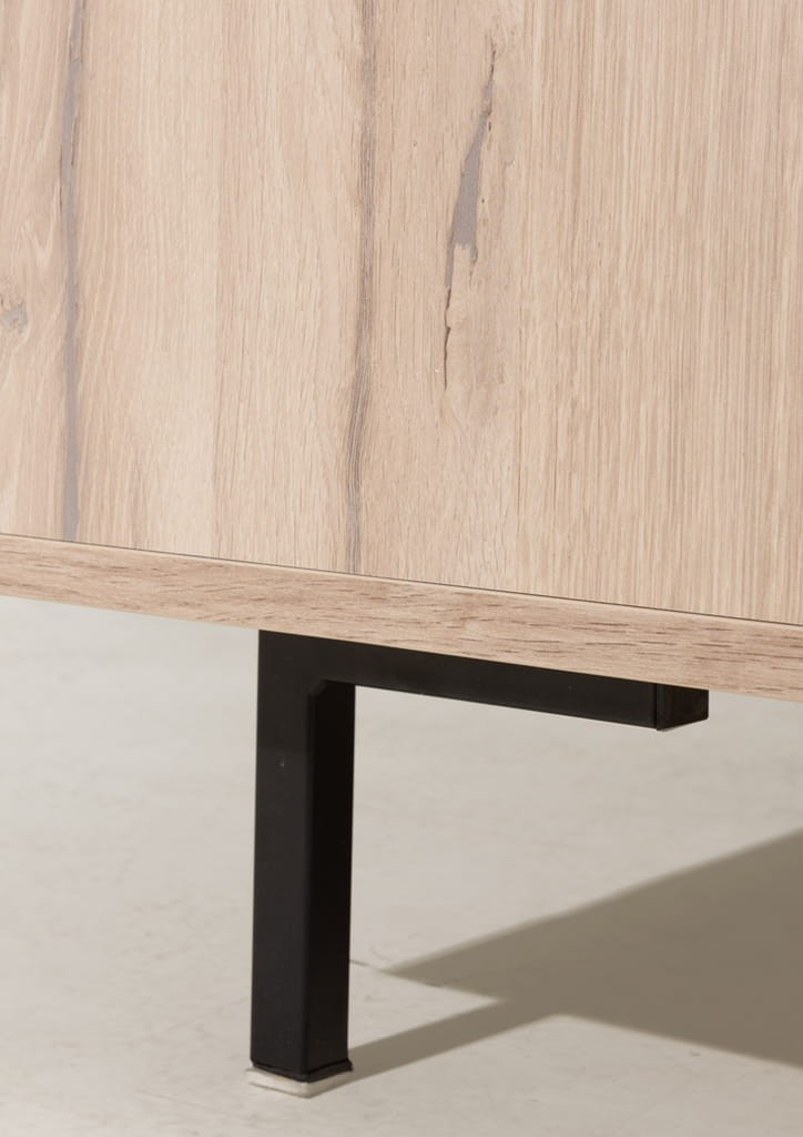 Pokój dzienny 2 ALLMO dąb estana / antracyt AL3 6 7 14 Tradycyjne Do salonu Do pokoju młodzieżowego