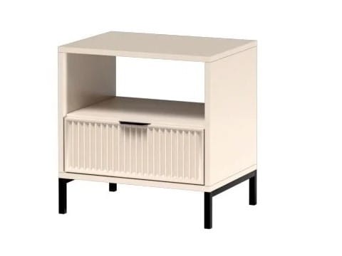 Szafka Nocna STYLE 7 Kaszmir Cashmere  Ryflowany front.jpg