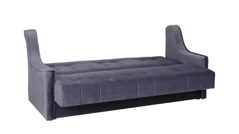 Wersalka NIAGARA Do Salonu Pokoju Funkcja Spania Szara Kronos 22