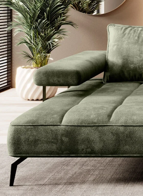 Narożnik Montella Mini Tkanina Aphrodite 12 Boucle Szezlong Pikowane SIEDZISKO.webp