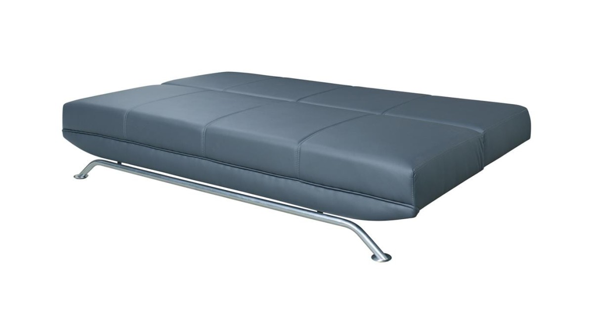 Sofa OLIER Do Salonu Pokoju Funkcja Spania Ciemnoszara Soft 20