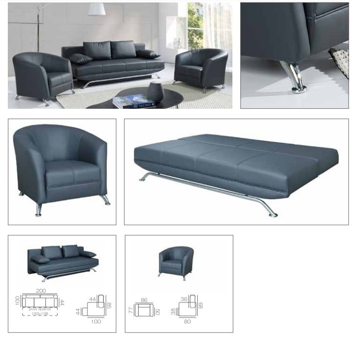 Kolekcja Olier Sofa Fotel Do Salonu Pokoju Funkcja Spania