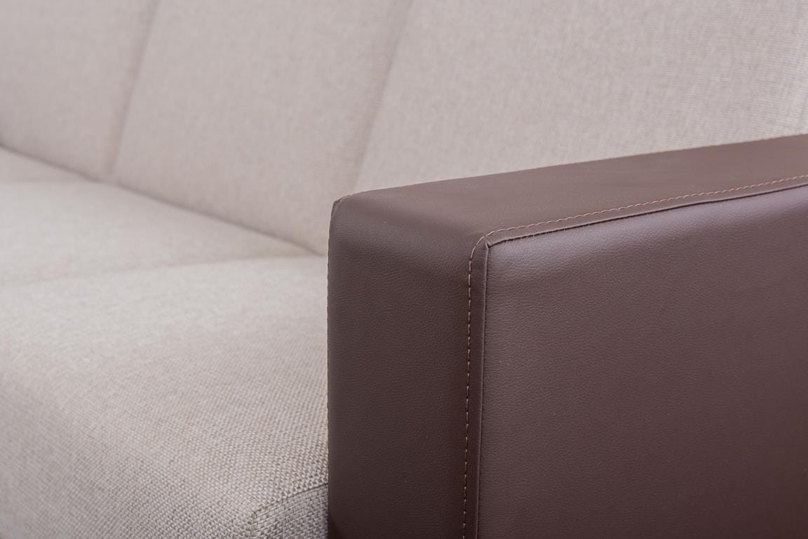 Wersalka KWADRAT Do Salonu Pojemnik Na Pościel Kanapa Sofa Kreta 05 / Soft 66 Przeszycia